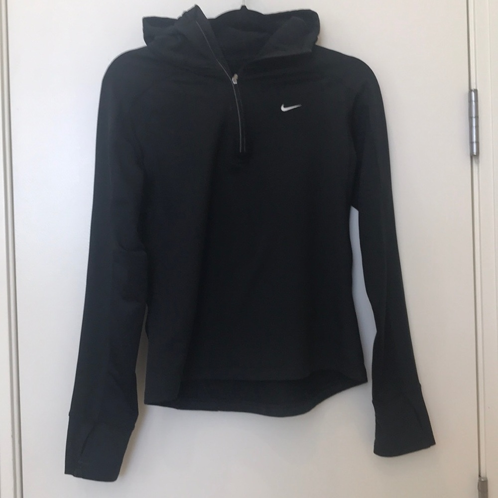 Nike Fit Dry black hooded sweatshirt
